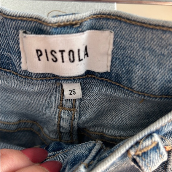 Pistola Lennon High Rise Crop Boot Jean, Size 25 - Picture 5 of 6